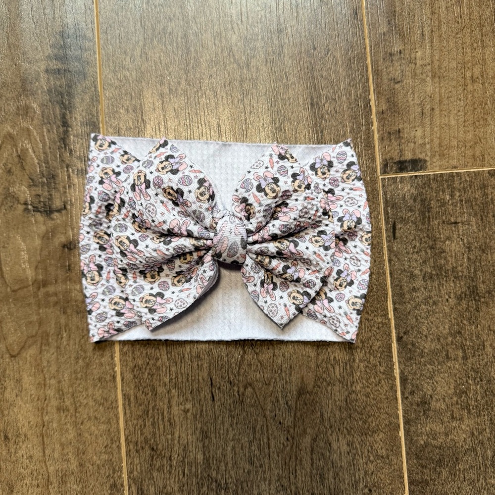 Handmade girls Minnie Mouse Headband
